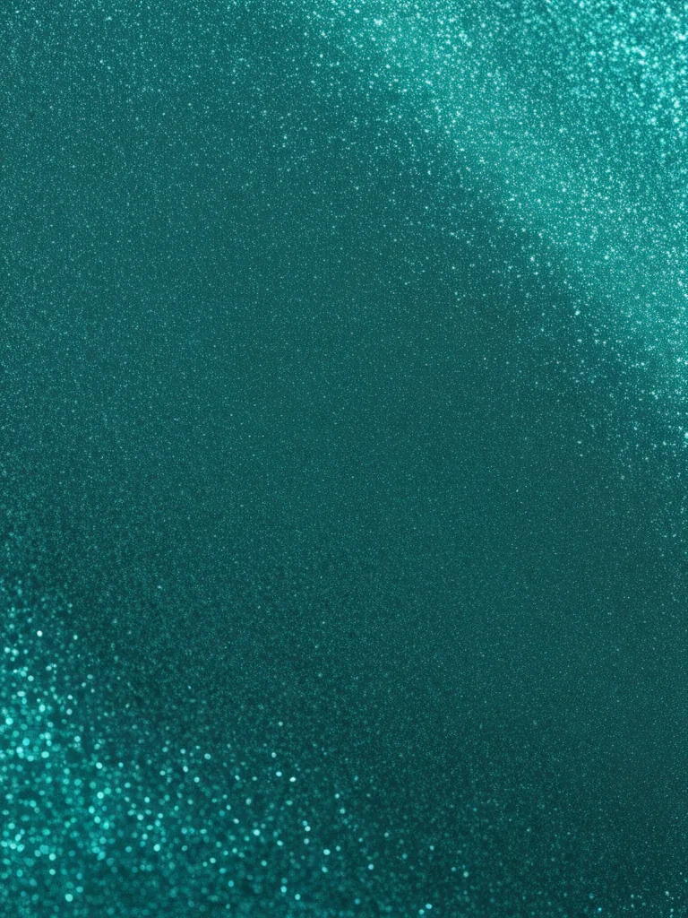 teal glitter background