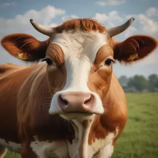 cow print png