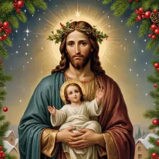 merry christmas jesus images