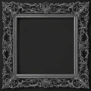 frame clipart black and white