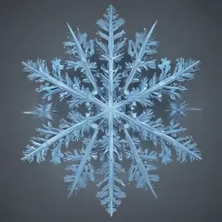 free snowflake clip art