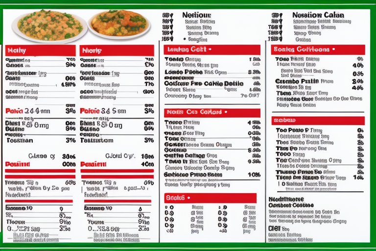 california chicken cafe nutritional menu