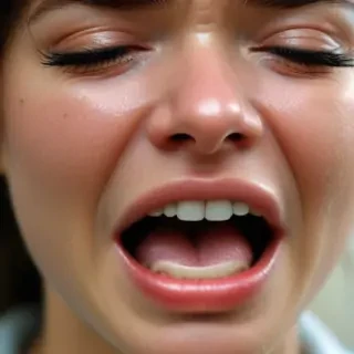 picture of someone crying