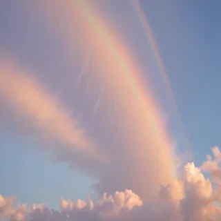 pastel rainbow