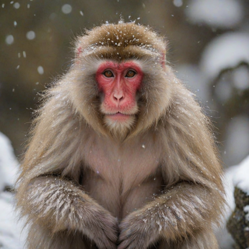 snow monkey