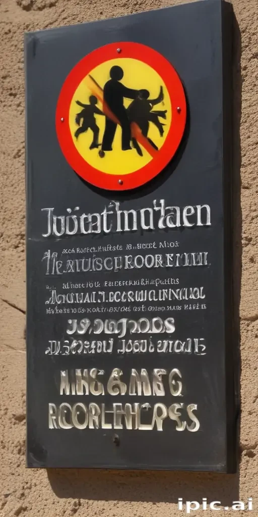 warning sign