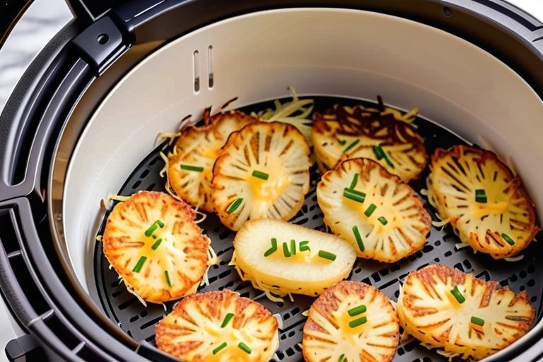 frozen hash browns in air fryer temp