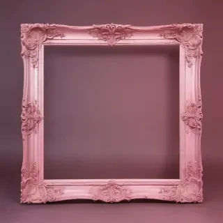 pink frame png