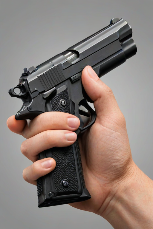 hand with gun png