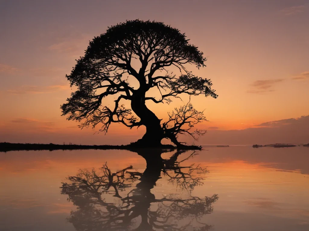 tree silhouette png