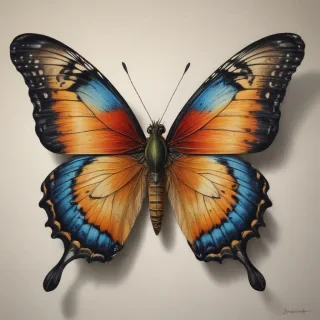 buterfly drawings