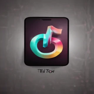 tik tok png logo