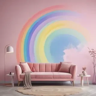 rainbow pastel wallpaper