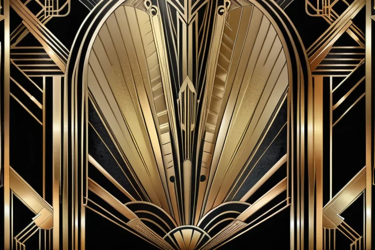 art deco background