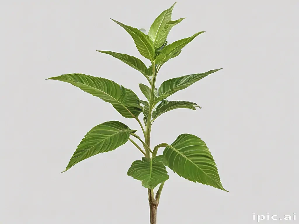 plant no background