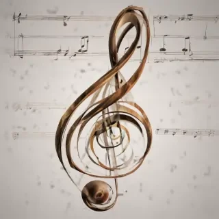 music note transparent background