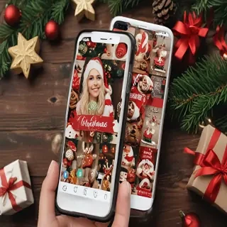 merry christmas instagram story