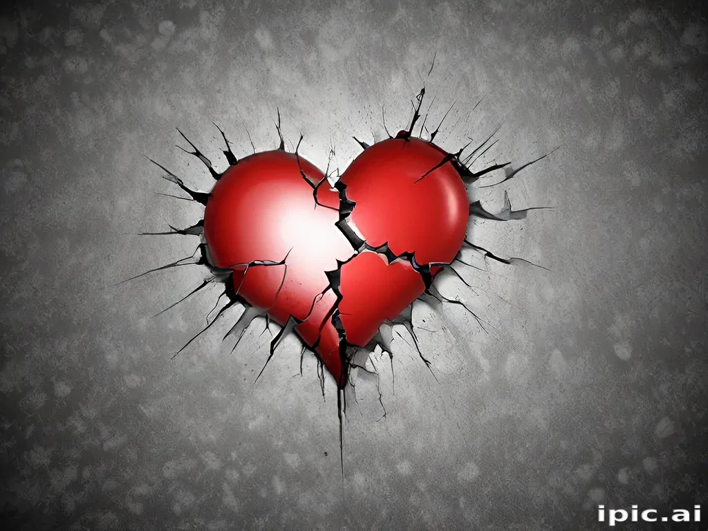 broken heart wallpaper