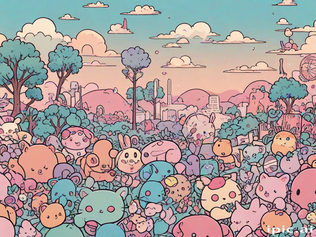 aesthetic wallpaper cartoon