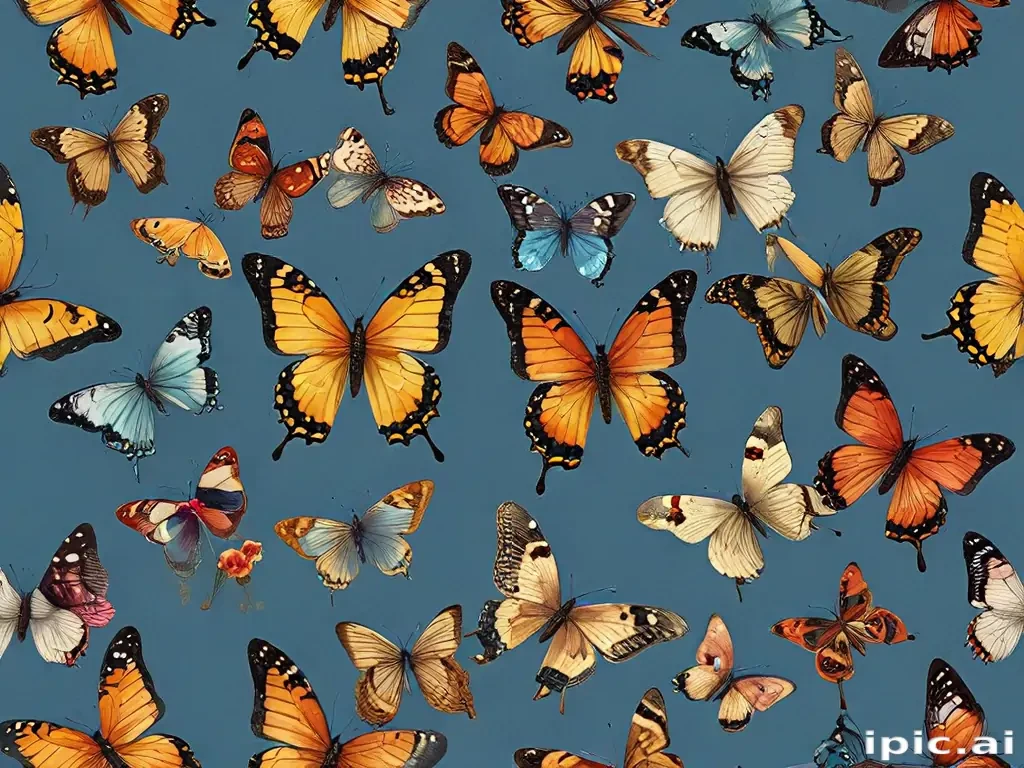 butterflies png