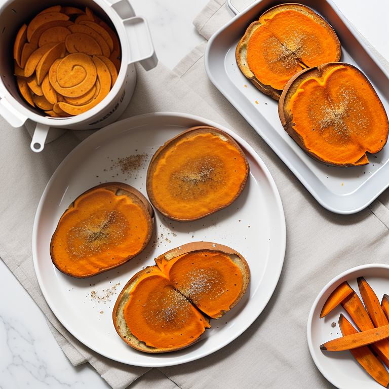 sweet potato toast air fryer