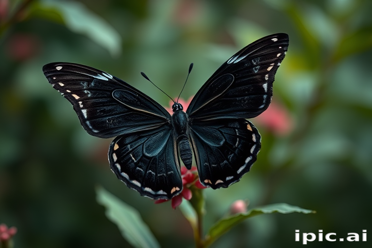 black butterfly wallpaper hd