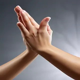 pray hands png