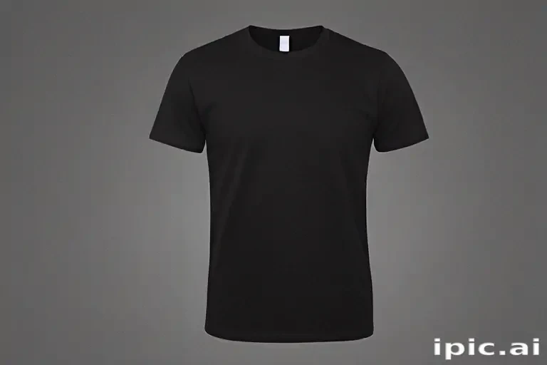 black tee png
