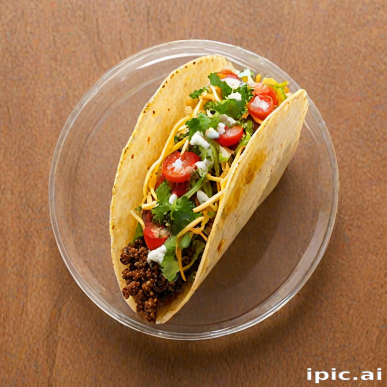 transparent taco