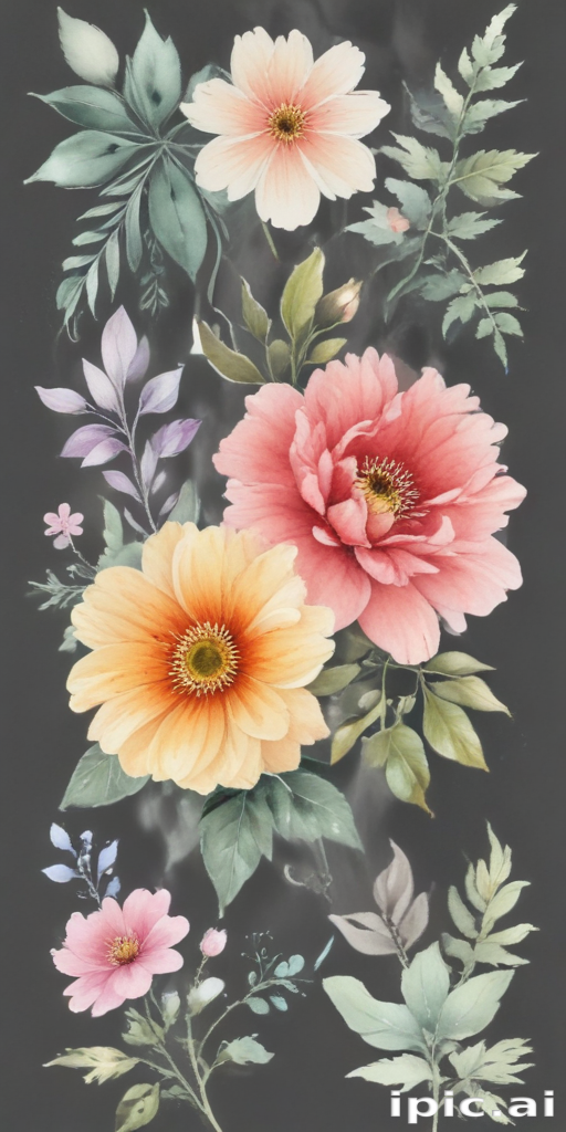 Vibrant Floral Arrangement Featuring Various Colorful Blooms and Greenery