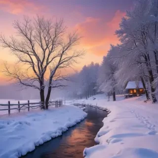 pretty winter wallpapers