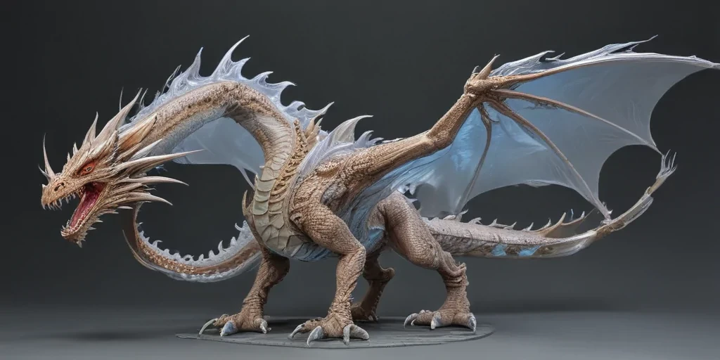 transparent dragon