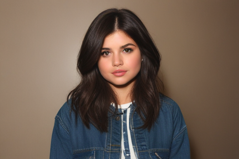 selena gomez natural hair