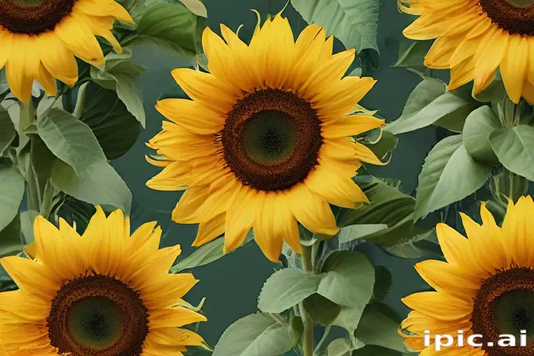 sunflower backgrounds aesthetic