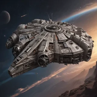 millennium falcon clip art