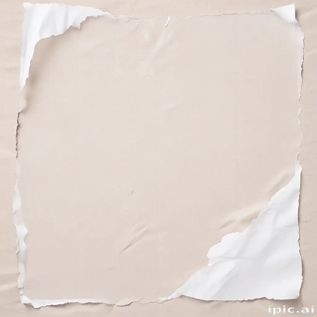 ripped paper transparent