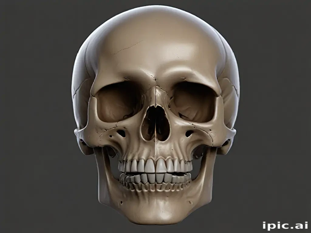 transparent skull png