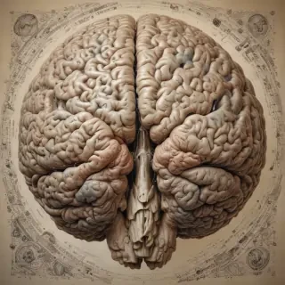 brain pictures drawing