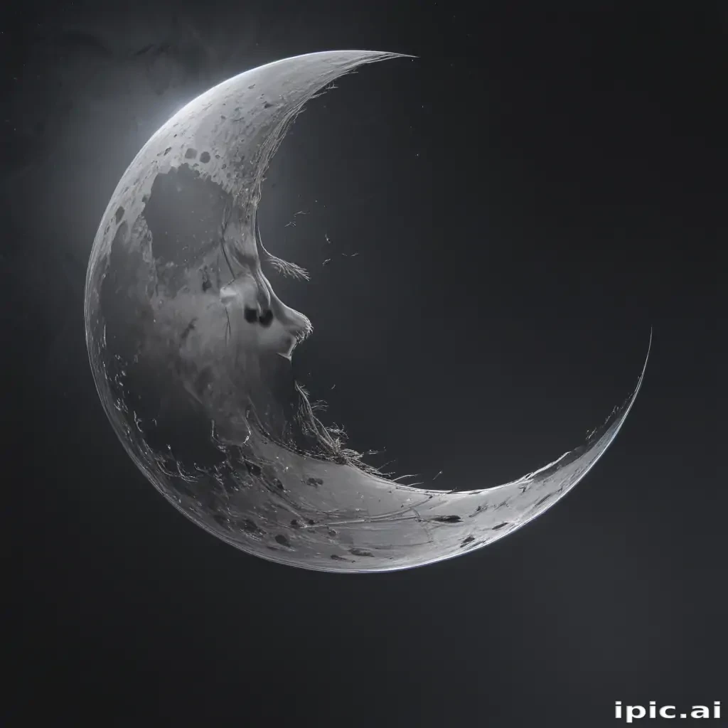 crescent moon transparent background