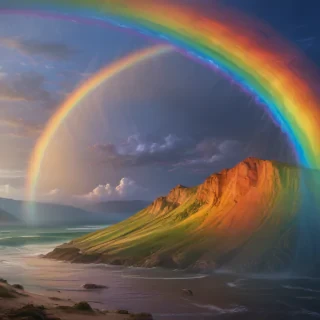 rainbow backround