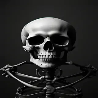skeleton iphone wallpaper