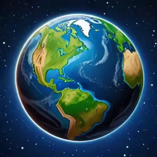 cartoon picture planet earth