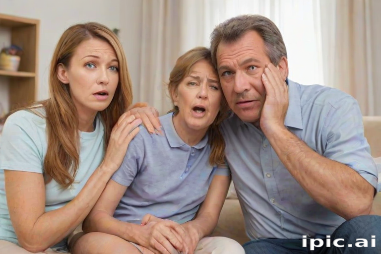 free pictures upset family