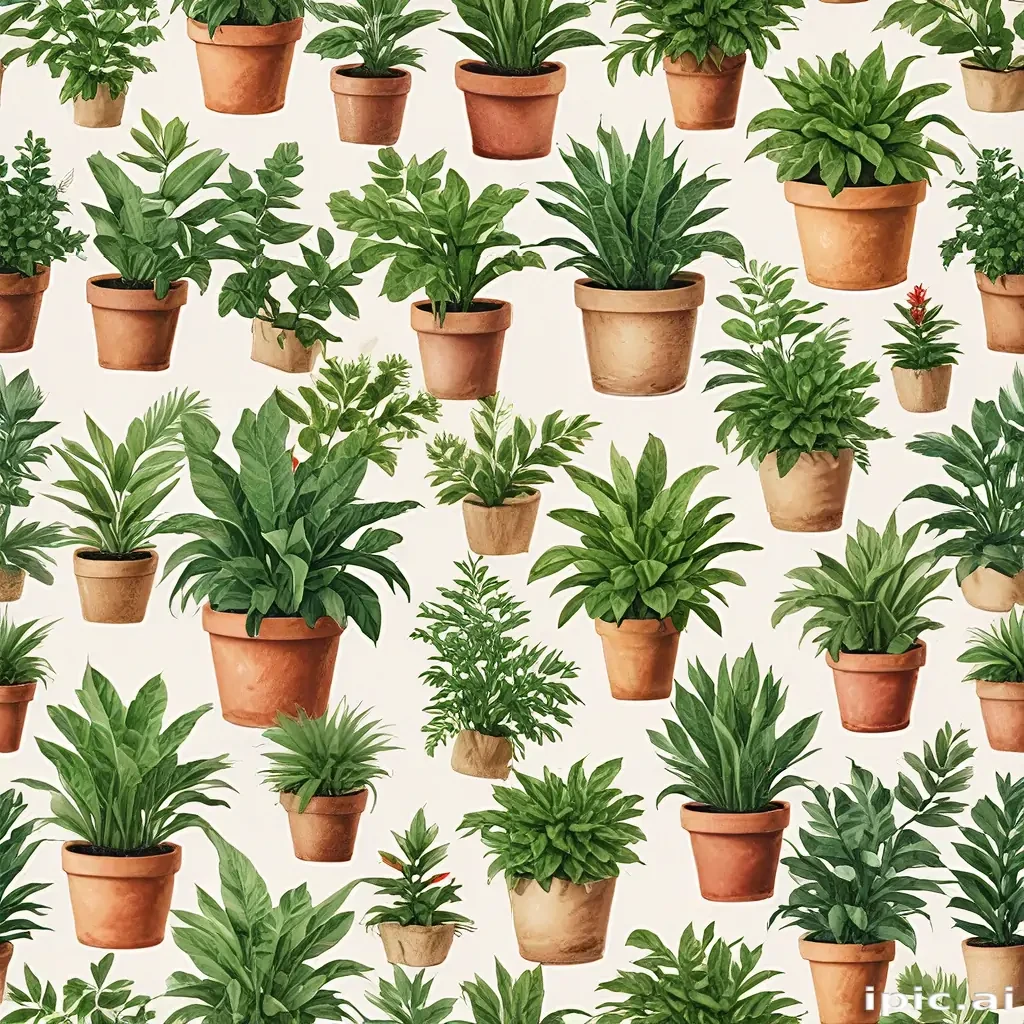 potted plants png