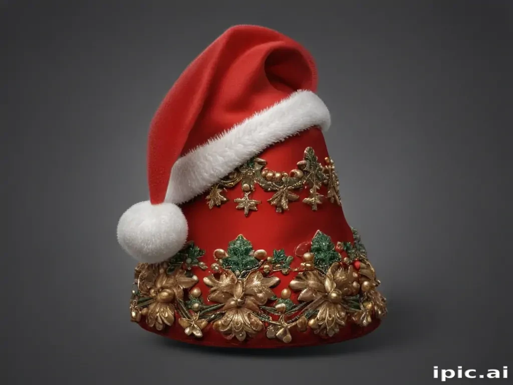 christmas hat no background