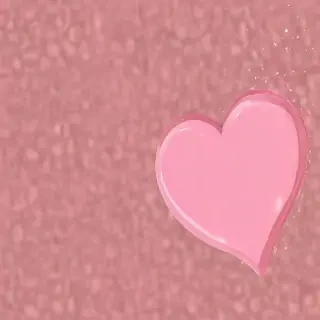 pink heart clipart