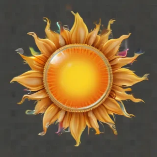 transparent background sun clipart
