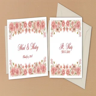 wedding background card