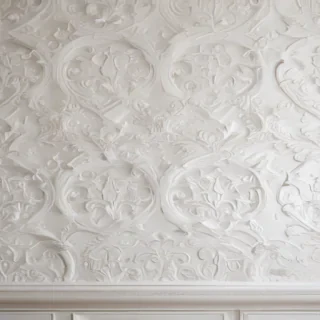 white wall paper