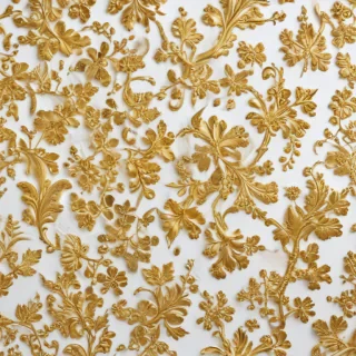 white background gold